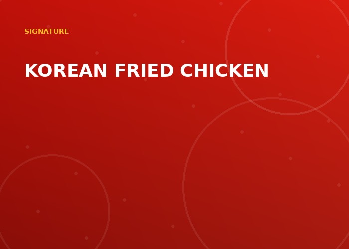 Korean Fried Chicken
