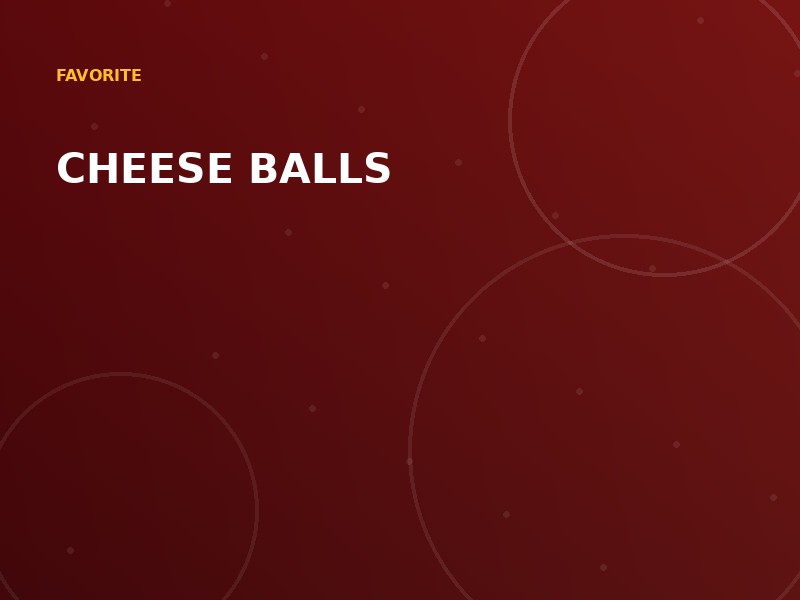 Cheese Balls