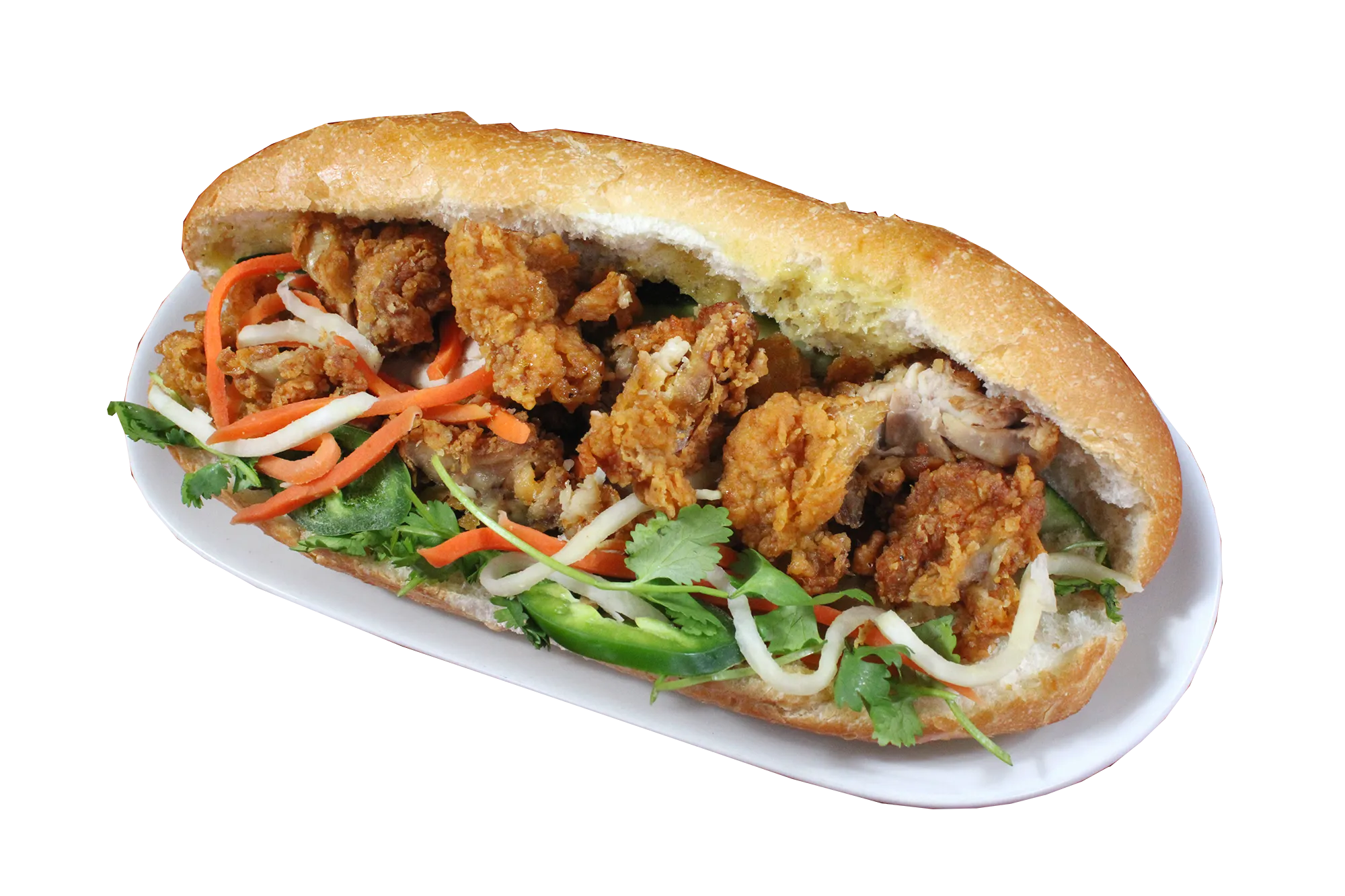 Boneless Chicken Banh Mi